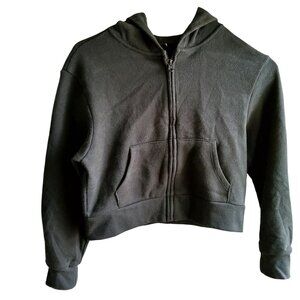 Art Class Black  Front zipper closure   Hooded Sweatshirt Medium By Art Class